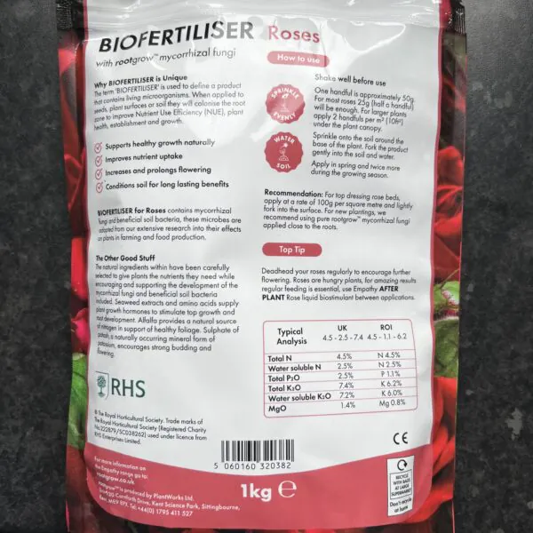 Empathy Biofertiliser Rose Food